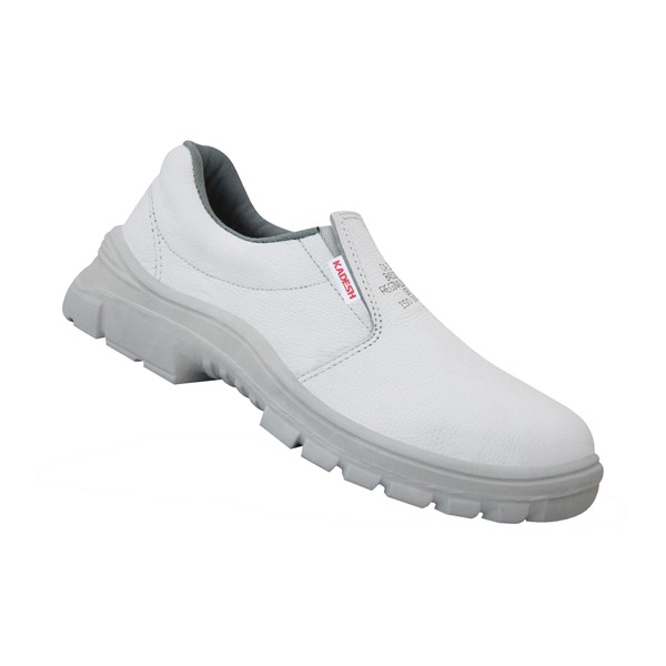 Sapato Branco Elástico sem Bico – KADESH